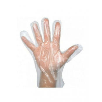 Rękawiczki foliowe ochronne HDPE